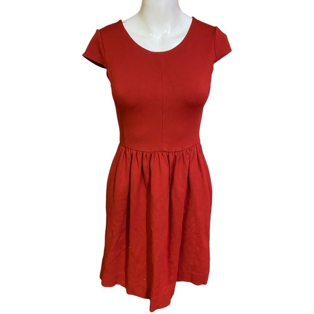 Madewell Screenplay Ponte Dress Red Size XS